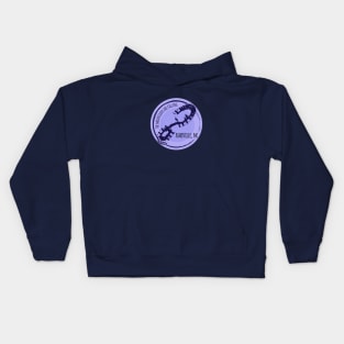 The Mountains Are Calling - Asheville, NC - Purple 27 Kids Hoodie